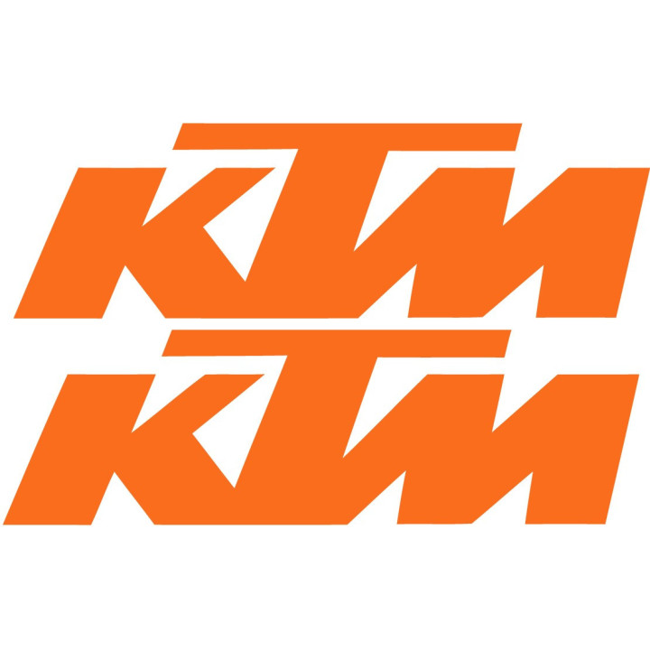 KTM Logo Style 2 Stickers – Duke Adventure RC Decals (2-Pack)