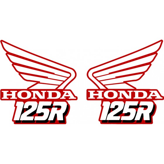 Honda Cr125r Wings Stickers...