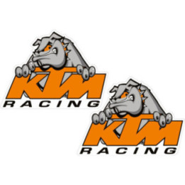 Ktm Racing Dog Stickers Decals - DecalsHouse