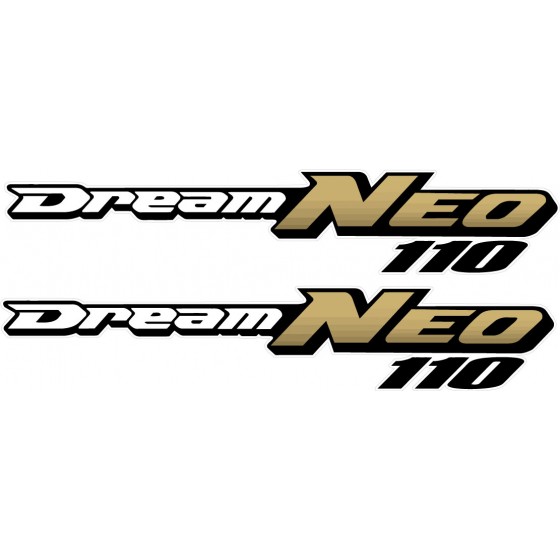 Honda Dream Neo Stickers...