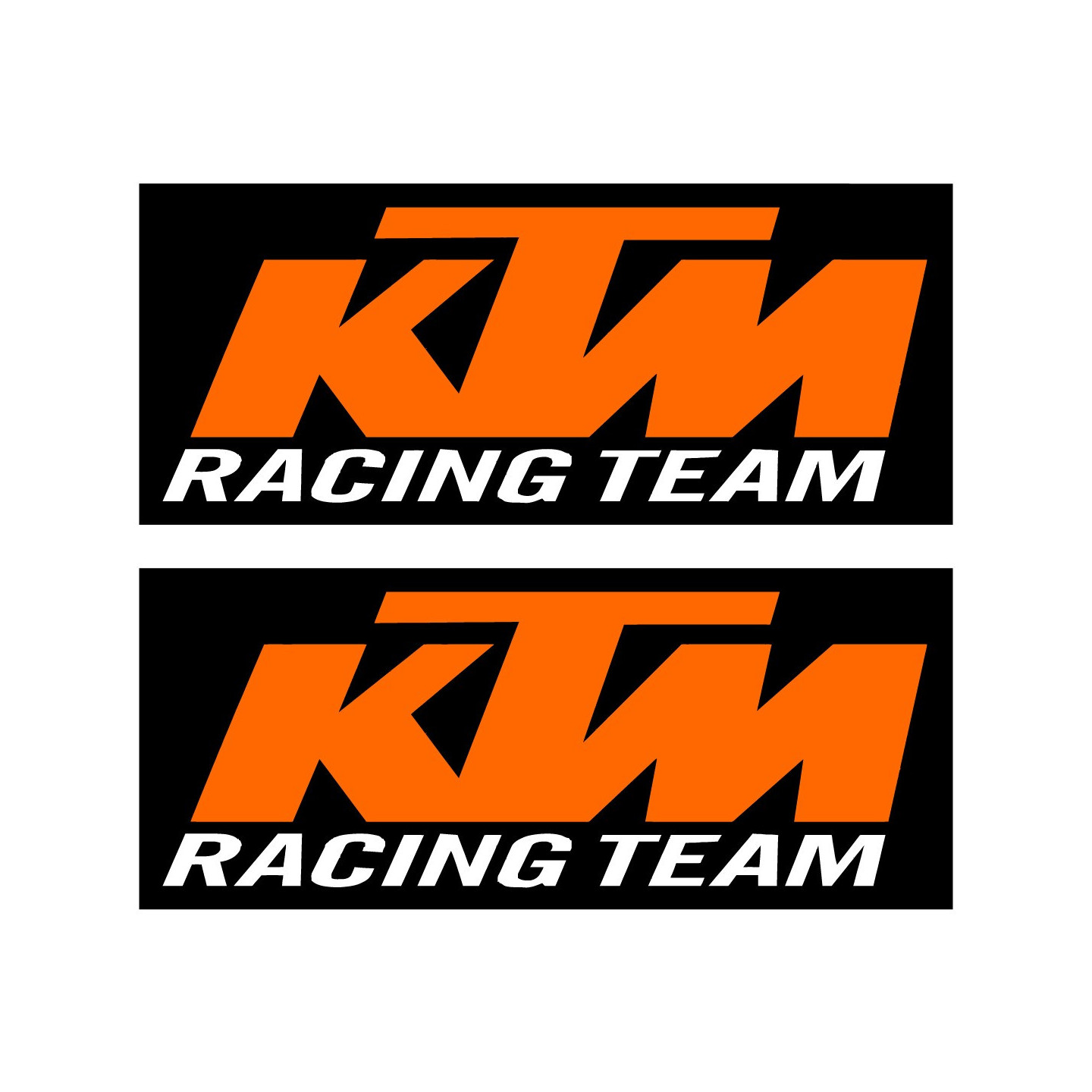 Ktm Racing Team Style 3 [Converted] Stickers Decals - DecalsHouse