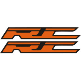 KTM RC Stickers – RC 125 RC 200 RC 390 Sportbike Decals (2-Pack)