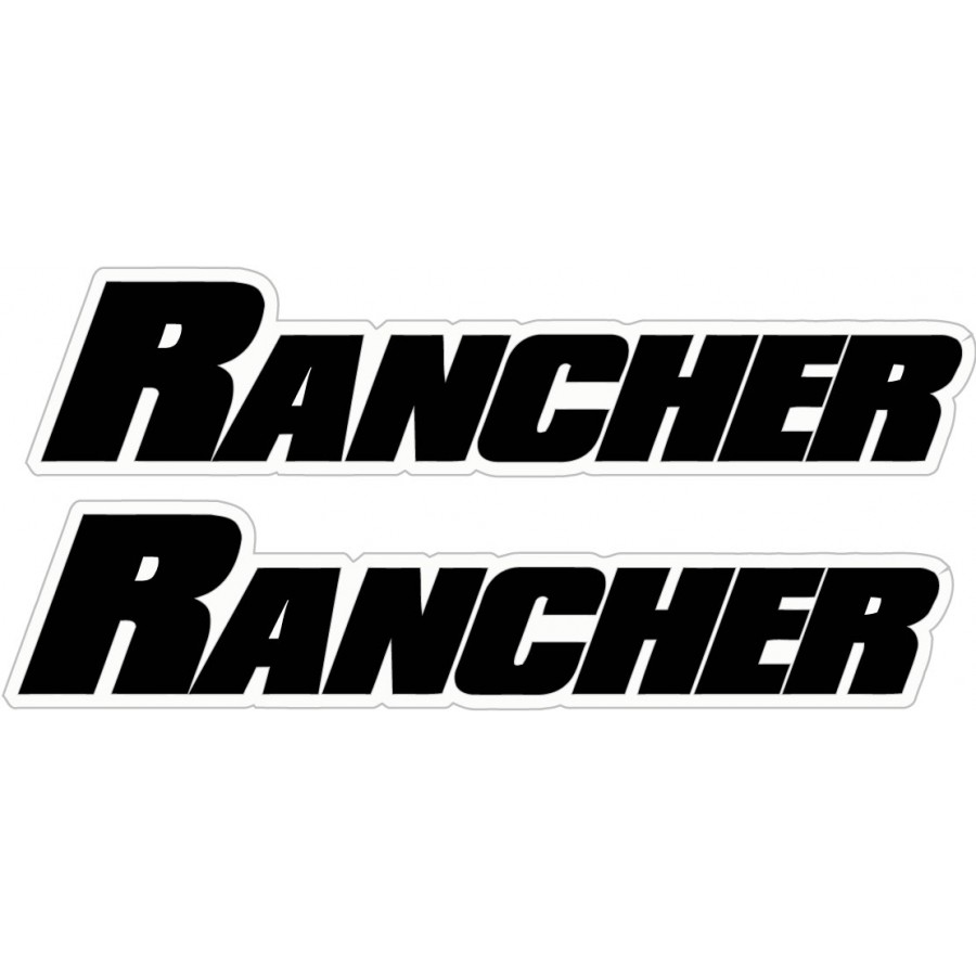 Honda Fourtrax Rancher Style 2 Stickers Decals Decalshouse