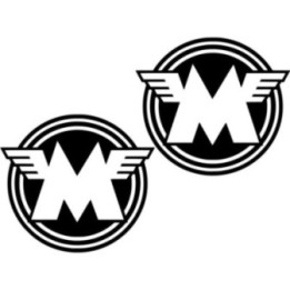 Matchless Motorcycle Sticker – Winged M Heritage Badge