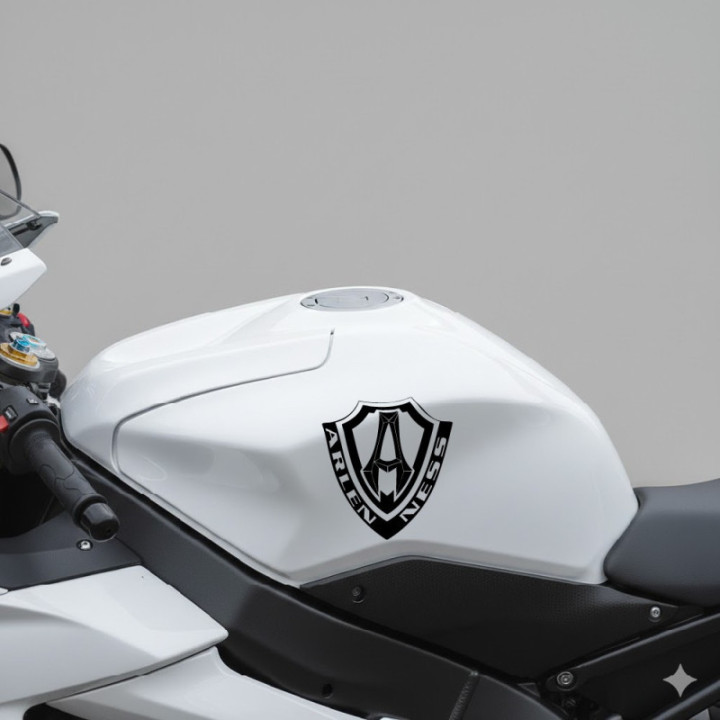 Arlen Ness Logo Die Cut Stickers Decals - DecalsHouse
