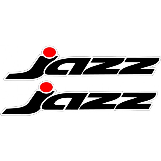 2x Honda Jazz Stickers Decals