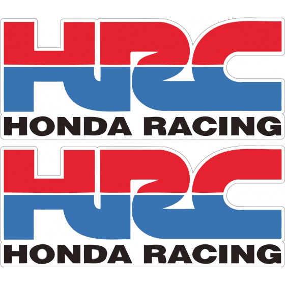 2x Honda Logo Hrc Racing...