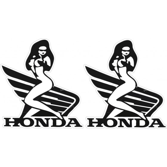 2x Honda Logo Wings Pin Up...