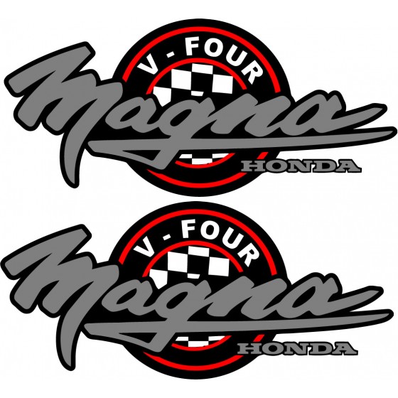 2x Honda Magna Logo...