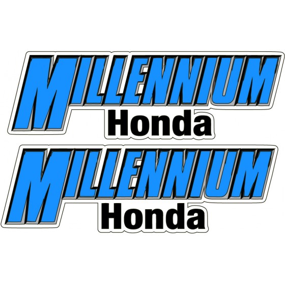 Honda Millenium Stickers...