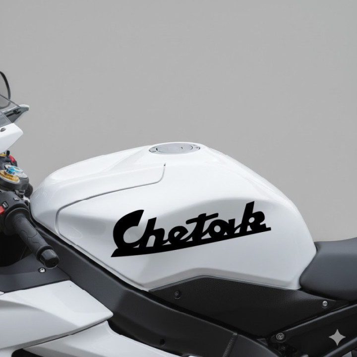 Bajaj Chetak Die Cut Stickers Decals - DecalsHouse