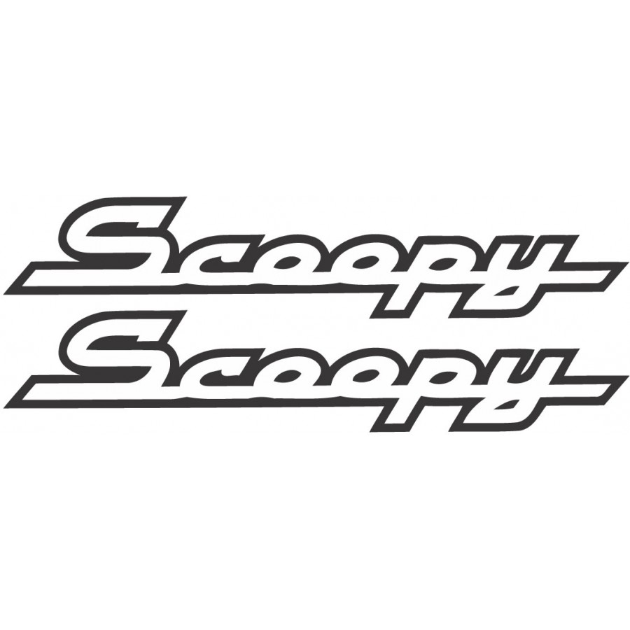 Honda Scoopy Style 2 Stickers Decals - DecalsHouse