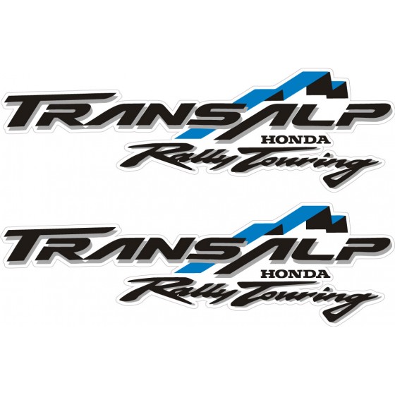2x Honda Transalp Style 4...