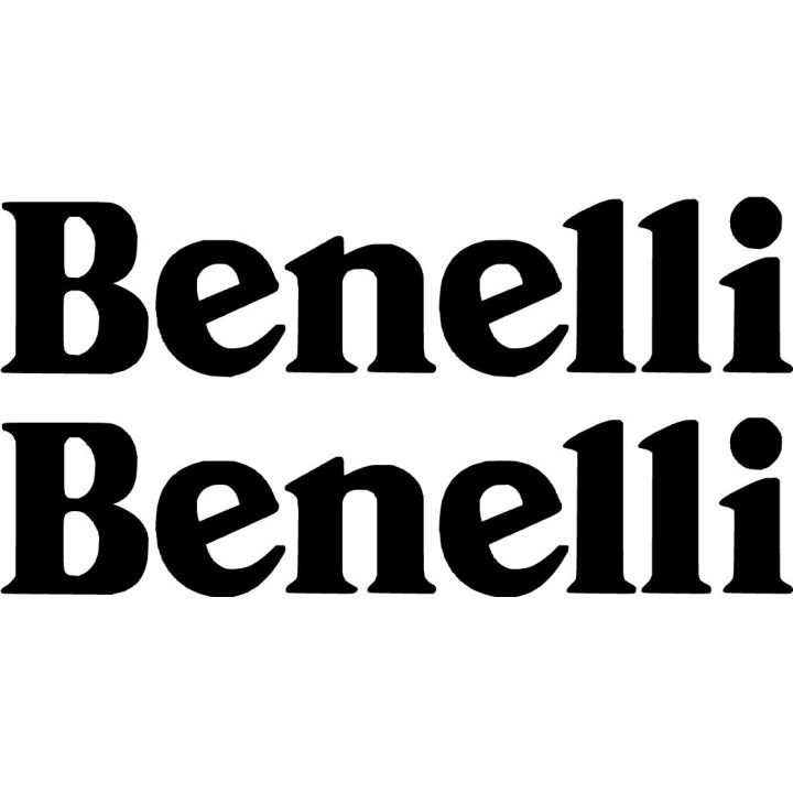 Benelli Die Cut Lettering Style 2 Stickers Decals - DecalsHouse
