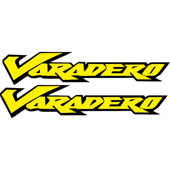 2x Honda Varadero Yellow...
