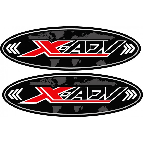Honda X Adv Oval Stickers...