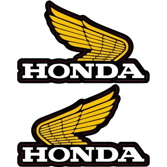 2x Honda Xl 100 Stickers...
