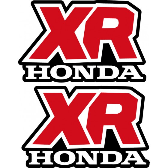Honda Xr Style 6 Stickers...