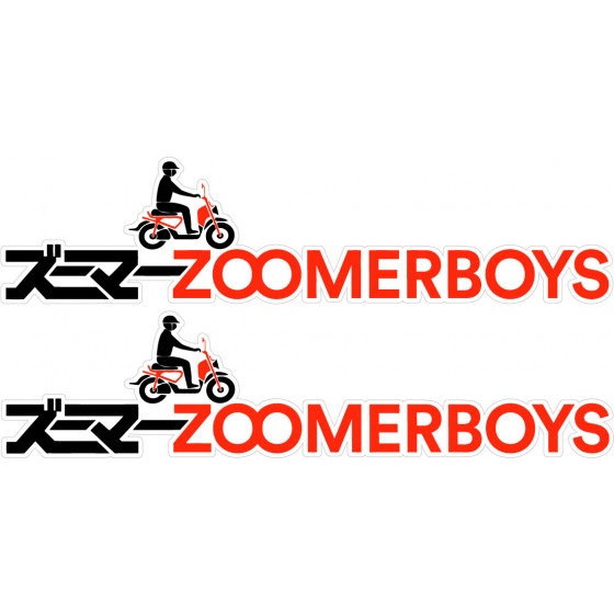 Honda Zoomer Boys Stickers...