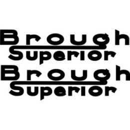 Brough Superior Die Cut Logo Stickers Decals - DecalsHouse