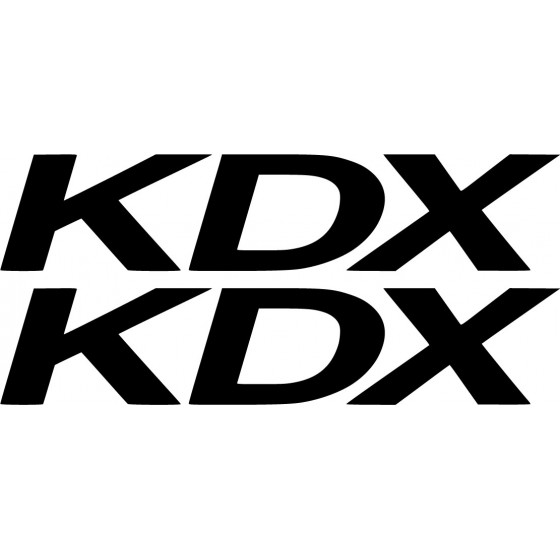 Kawasaki Kdx Die Cut...