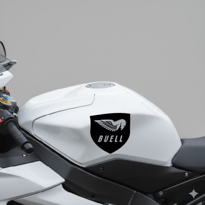 Buell Logo Die Cut Style 2 Stickers Decals - DecalsHouse