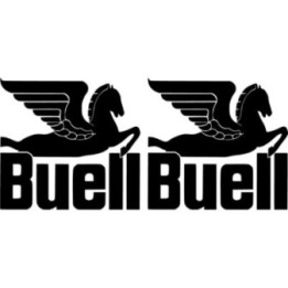 Buell Logo Die Cut Style 4 Stickers Decals - DecalsHouse