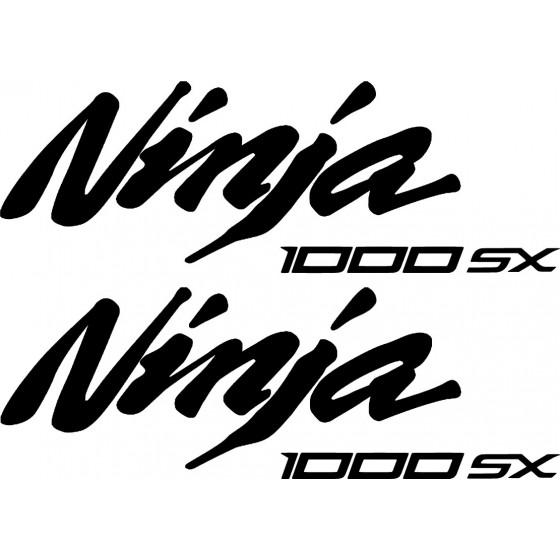 2x Kawasaki Ninja 1000 Sx...