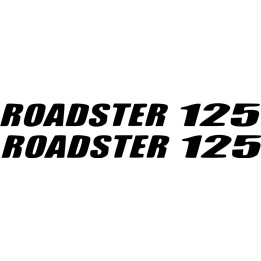 Cagiva Roadster 125 Die Cut Lettering Stickers Decals - DecalsHouse