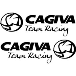 Cagiva Team Racing Die Cut Stickers Decals - DecalsHouse