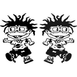 Chucky Stickers – Child's Play Horror Decals (2-Pack)