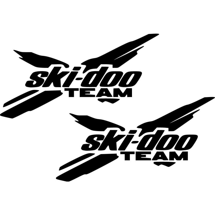 Can Am Ski Doo Team Die Cut Stickers Decals - DecalsHouse