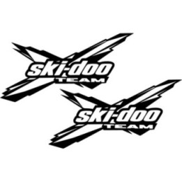 Can Am Ski Doo Team Die Cut Style 2 Stickers Decals - DecalsHouse