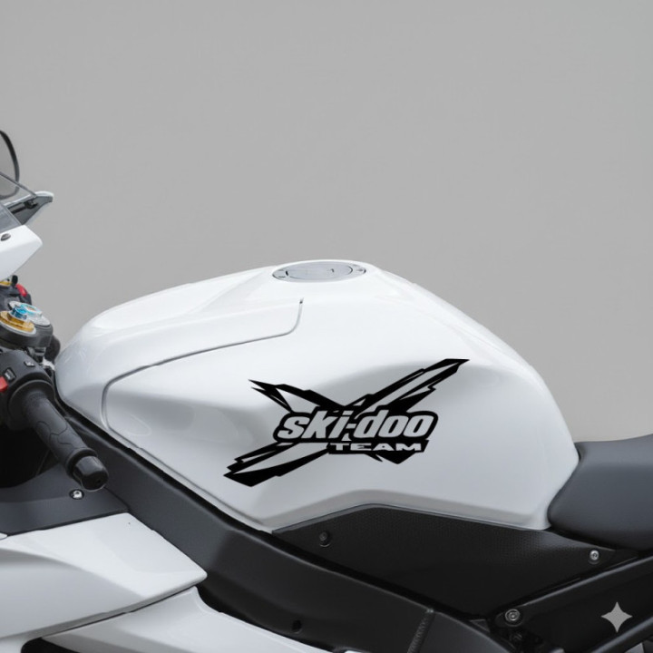 Can Am Ski Doo Team Die Cut Style 2 Stickers Decals - DecalsHouse