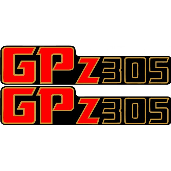 Kawasaki Gpz 305 Stickers...
