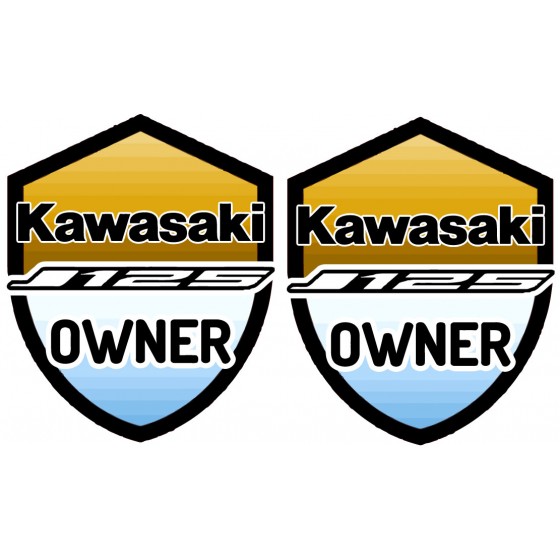 Kawasaki J 125 Owner Badge...