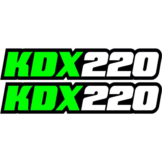 2x Kawasaki Kdx 220...