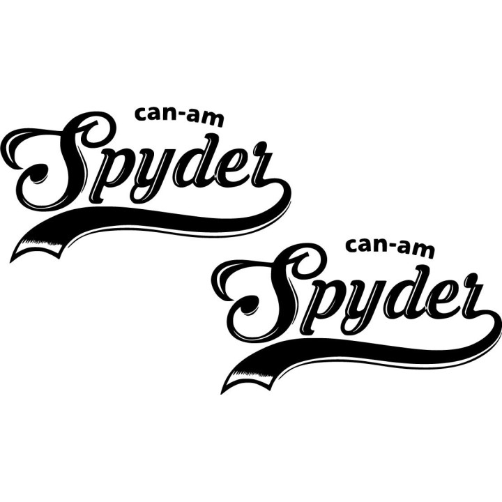 Can Am Spyder Die Cut Style 2 Stickers Decals - DecalsHouse