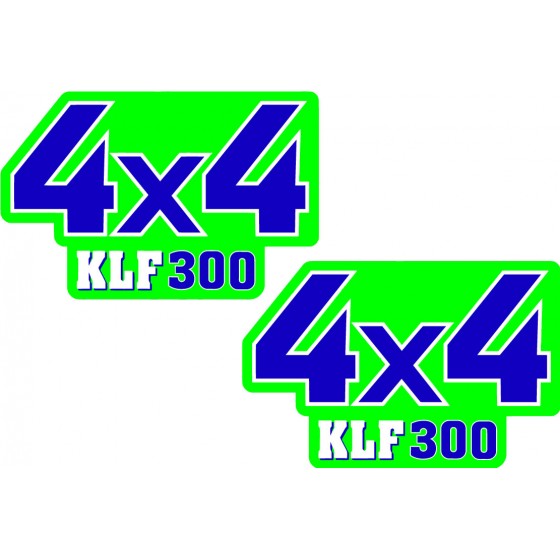 2x Kawasaki Klf 300...