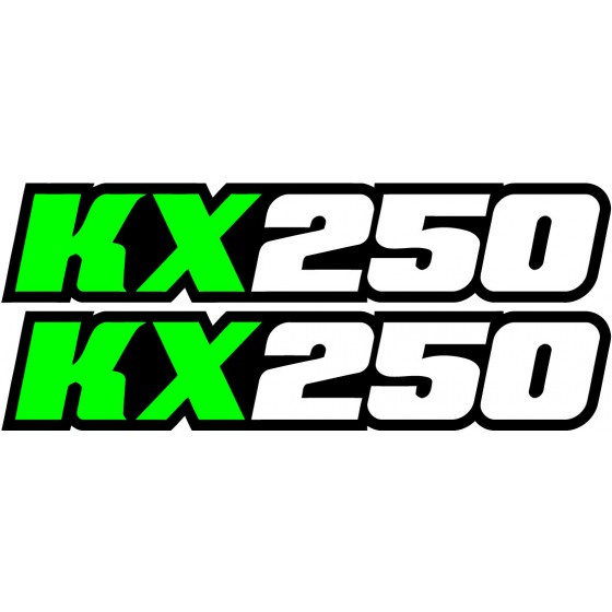 Kawasaki Kx 250 Stickers...