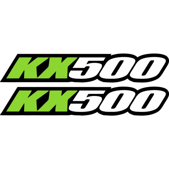 Kawasaki Kx 500 Stickers...