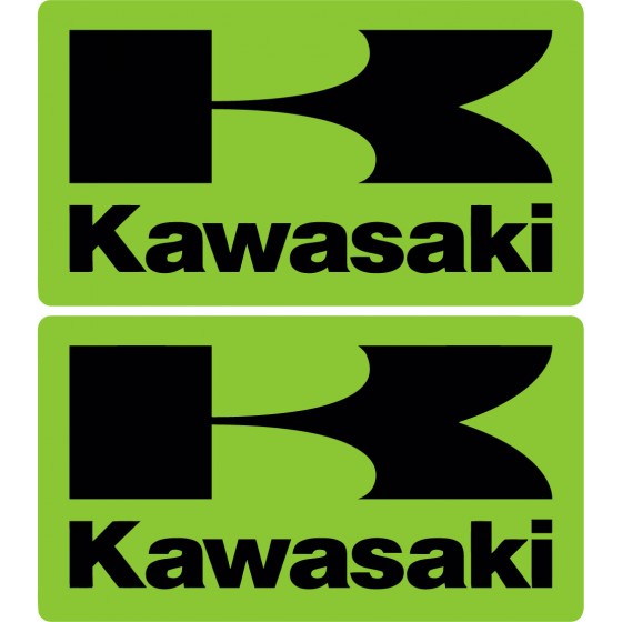 Kawasaki Logo Stickers Decals