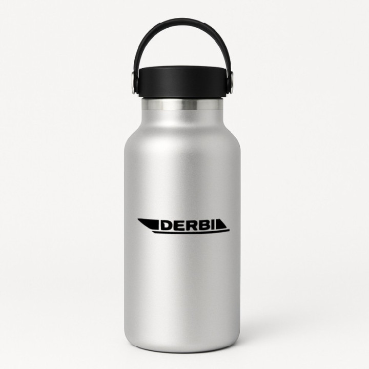Derbi Logo Die Cut Style 3 Stickers Decals - DecalsHouse