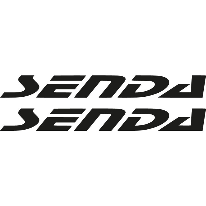 Derbi Senda Die Cut Stickers Decals - DecalsHouse