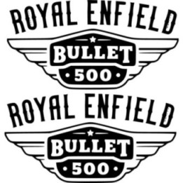 Enfield Bullet 500 Die Cut Stickers Decals - DecalsHouse