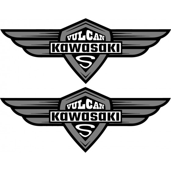 2x Kawasaki Vulcan Badge...