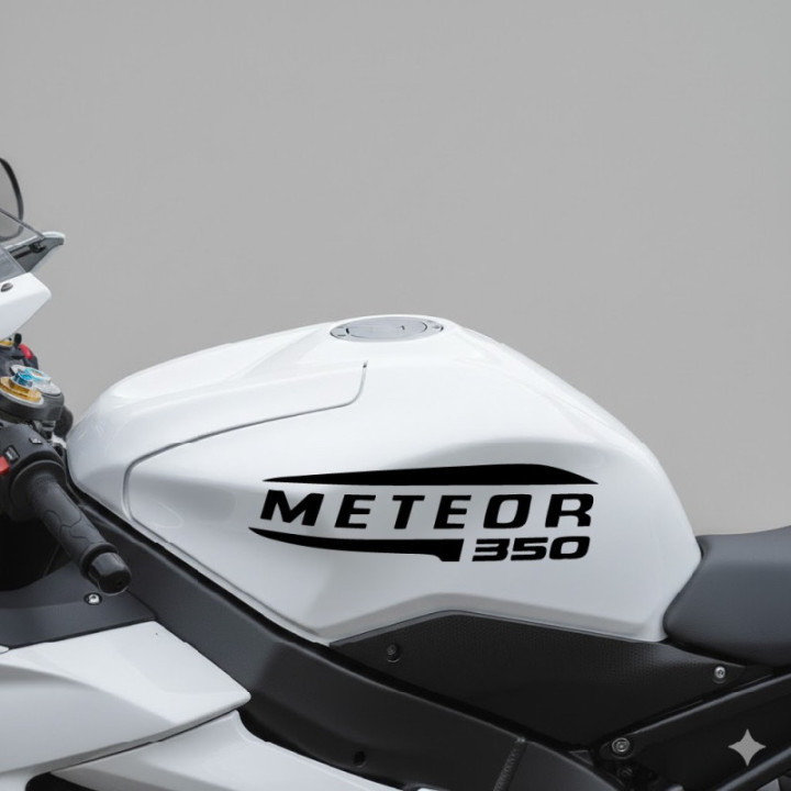 Enfield Meteor 350 Die Cut Stickers Decals - DecalsHouse