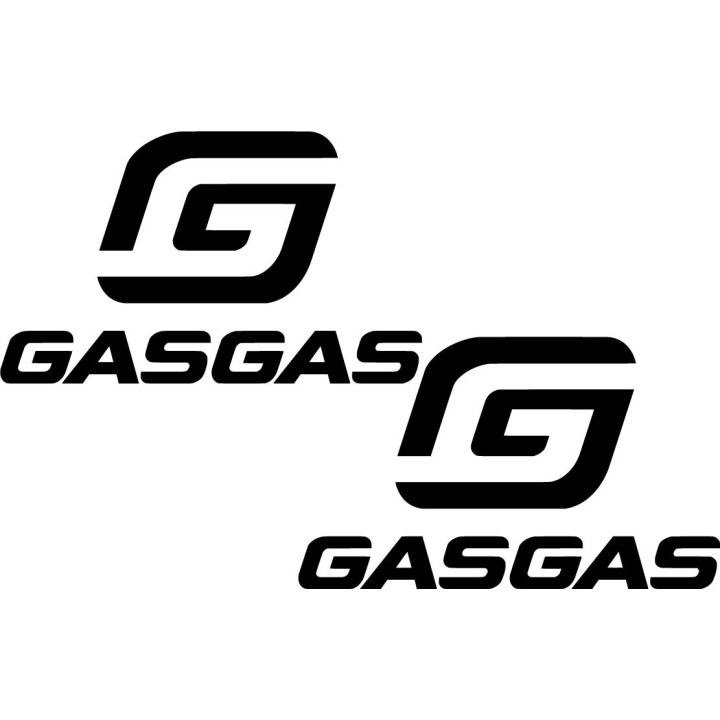 Gas Gas Logo Die Cut Stickers Decals - DecalsHouse