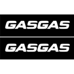 Gas Gas Logo Die Cut Style 2 Stickers Decals - DecalsHouse