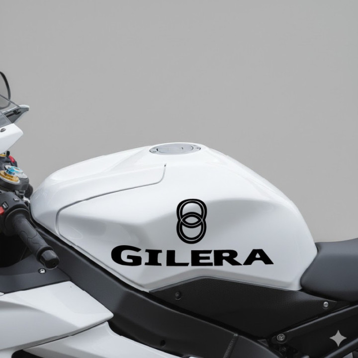 Gilera Logo Die Cut Stickers Decals - DecalsHouse